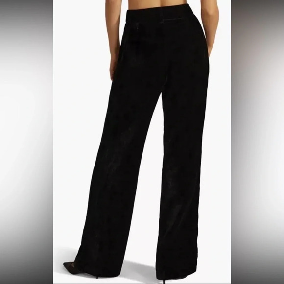 Favorite Daughter The Favorite Pants in black velvet, NWOT - Picture 5 of 9